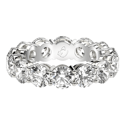 Round Eternity Rings