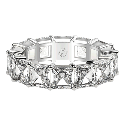 Radiant Eternity Rings