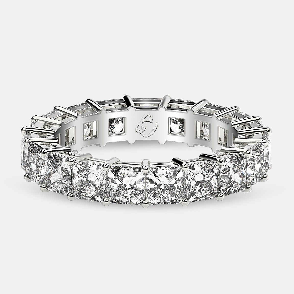 Set of Diamond Rings Princess and Eternity